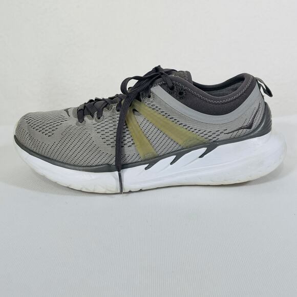 Hoka One One Shoes Womens Size 7 Gray Tivra Running Gym Sneakers Trainer - Picture 8 of 11